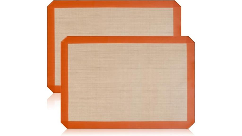 silicone baking mat set
