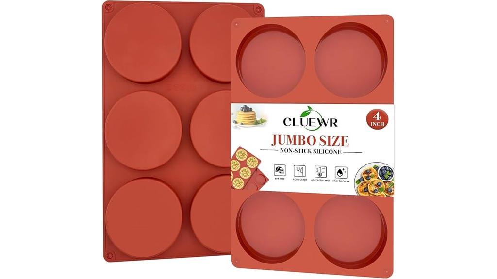 silicone egg mold set