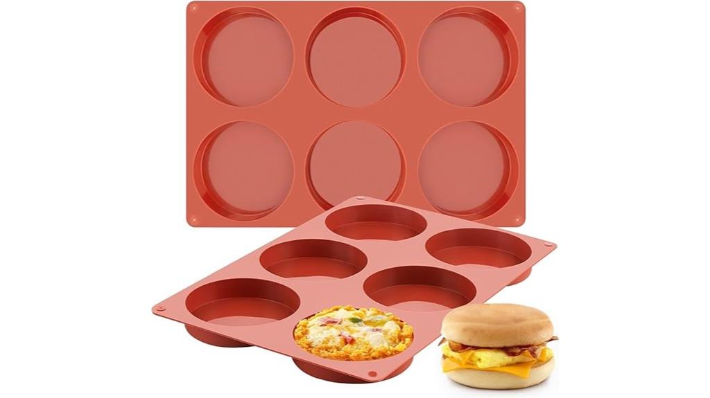 silicone egg molds pack