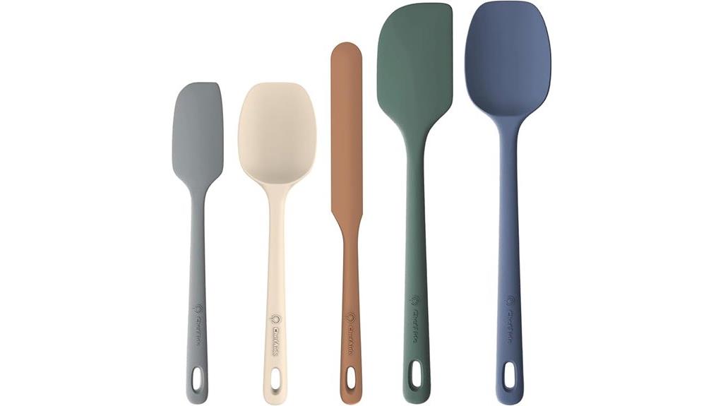 silicone food grade spatulas