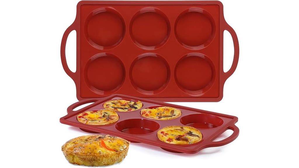 silicone muffin top molds