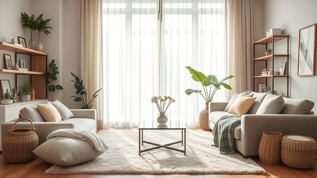 simplify organize calm tranquility