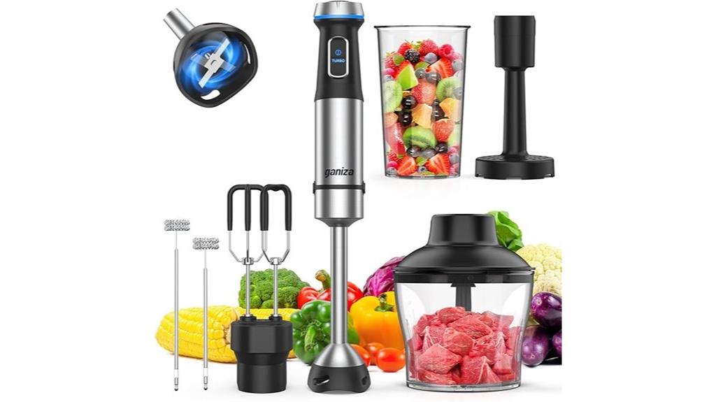 six in one handheld blender