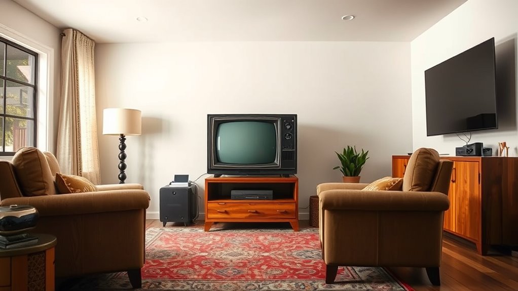 sleek minimalistic entertainment centers