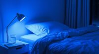 sleep light melatonin bedroom