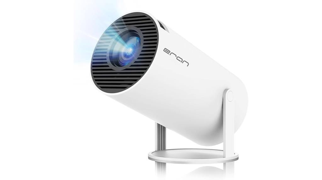 small 4k portable projector