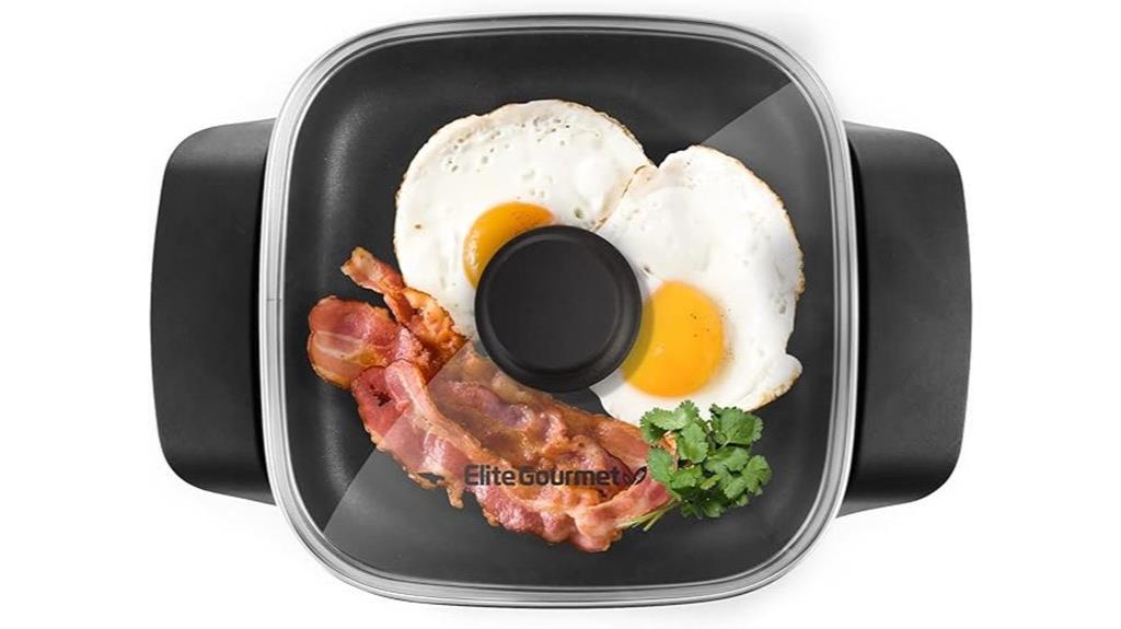 small non stick electric skillet