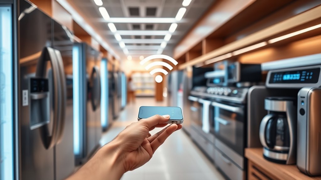 smart appliance connectivity and control