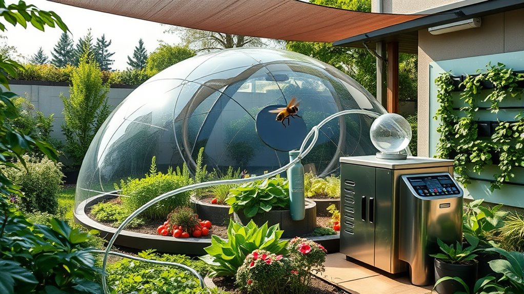 smart eco friendly garden automation