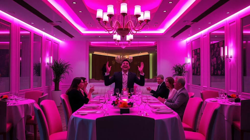 smart lights unexpected pink