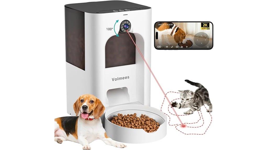 smart pet camera feeder