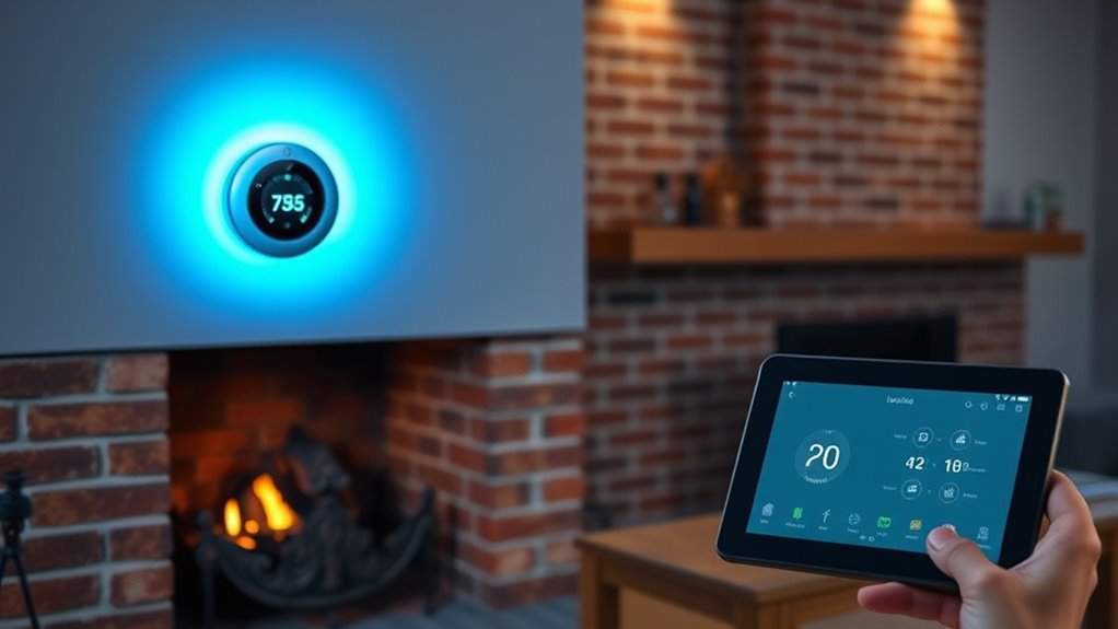 smart thermostats offer remote control