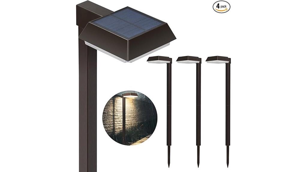 solar powered pathway lighting