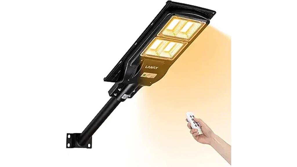 solar powered street lights