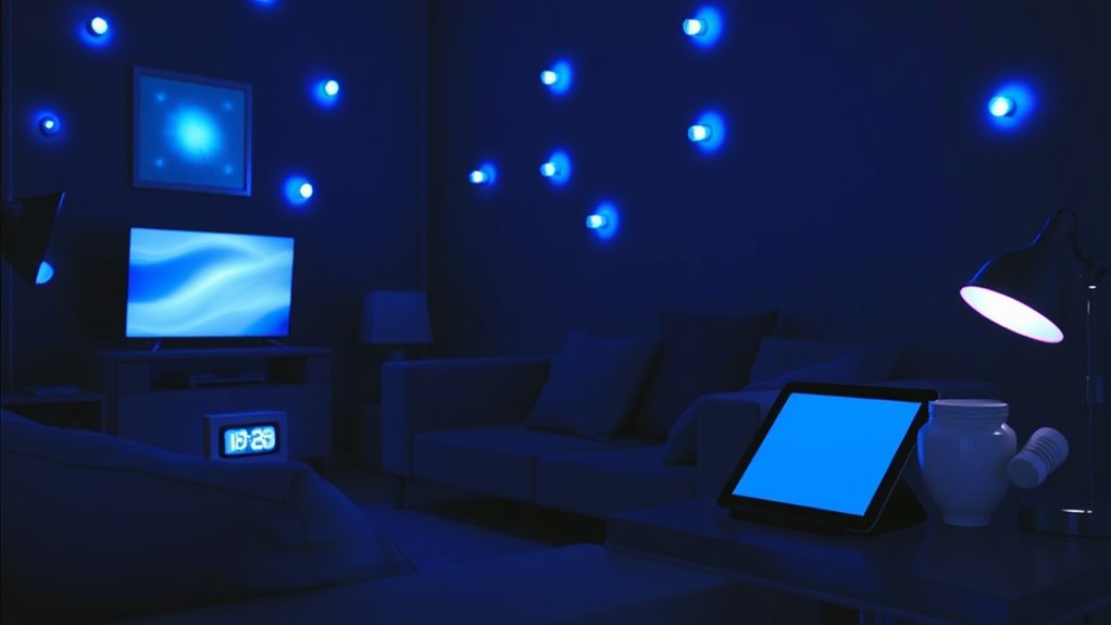 sources of blue light