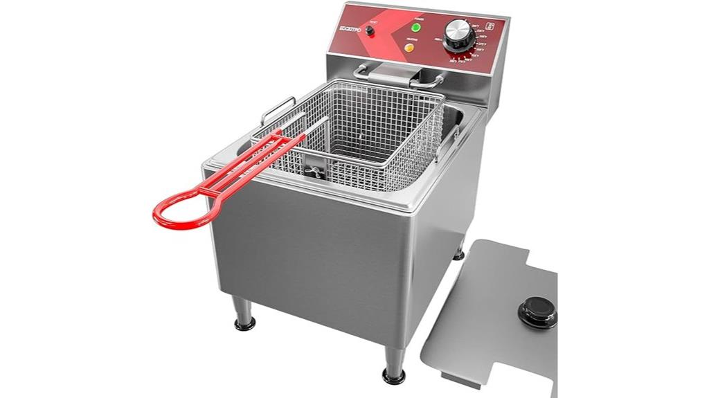 stainless steel 12l fryer