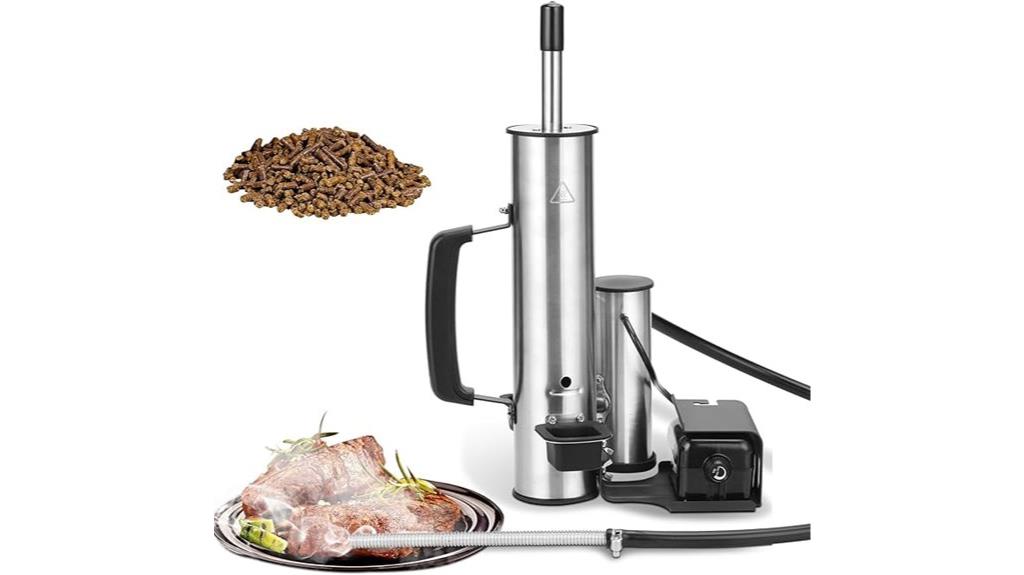 stainless steel outdoor smoker