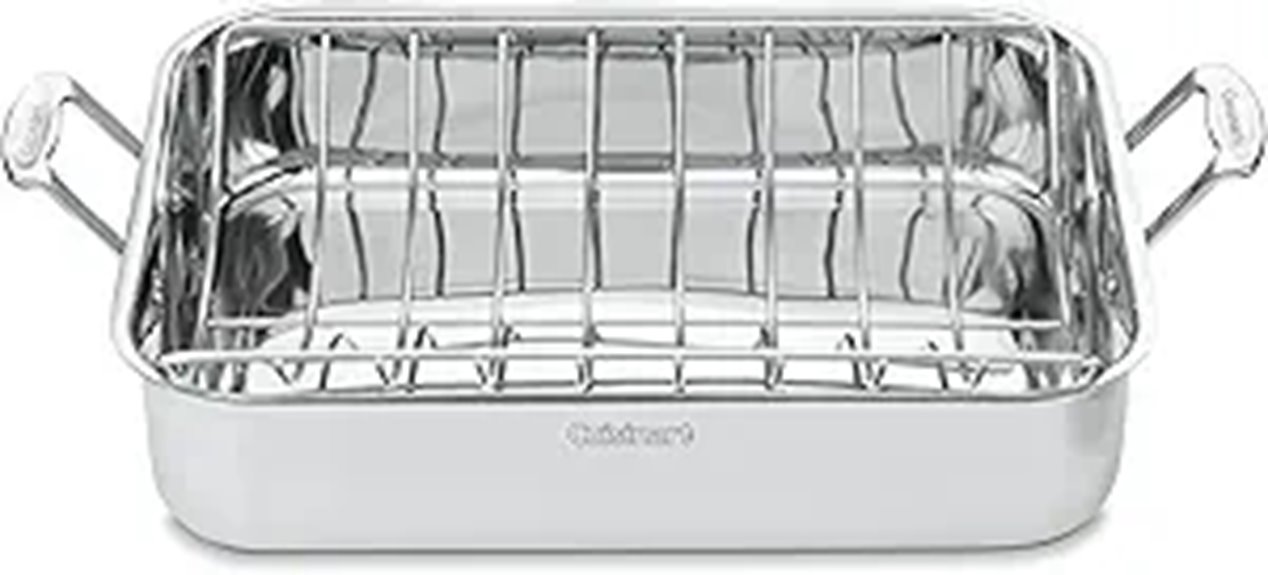 stainless steel roaster