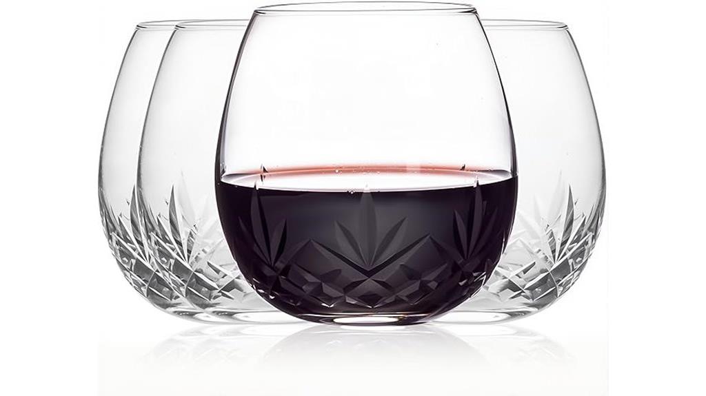 stemless lead free crystal