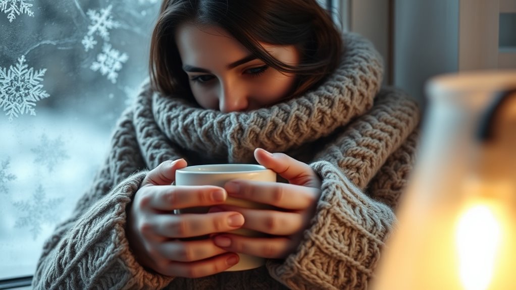 stress affects body temperature