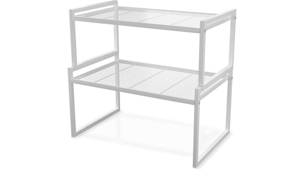 sturdy metal kitchen shelves