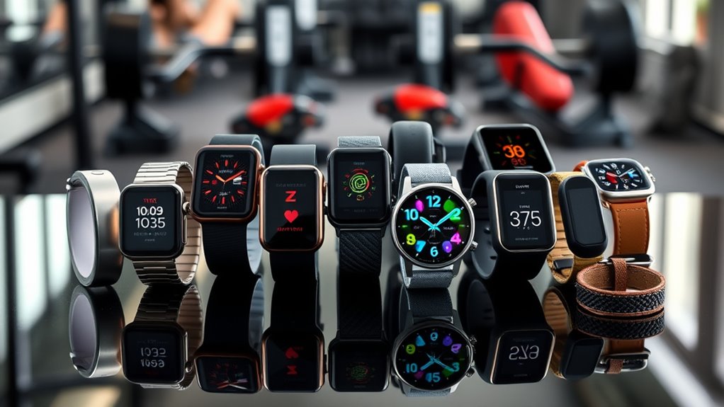 stylish fitness tracker watches