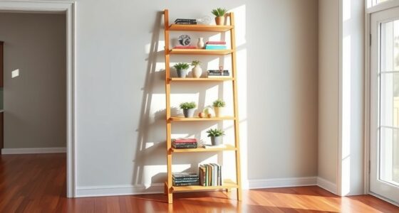 stylish ladder bookcase designs