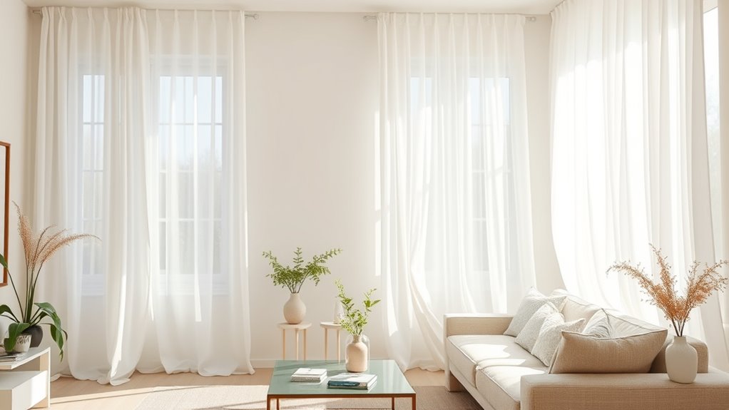 switch to light airy drapes