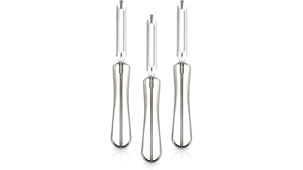 three pack vegetable peelers