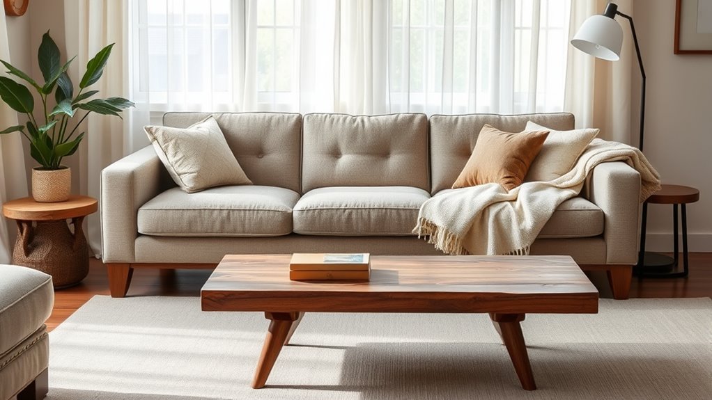 timeless neutral furniture choices