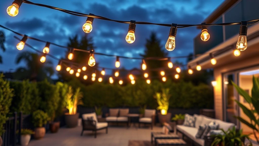 top commercial outdoor string lights