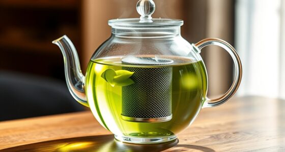 top glass tea infusers