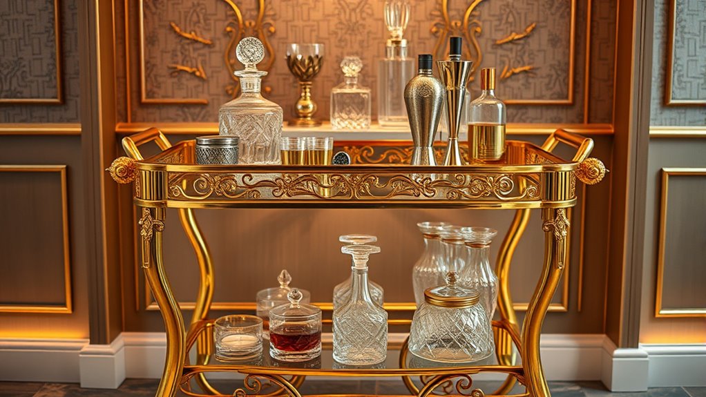 top gold bar carts