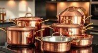 top quality copper cookware