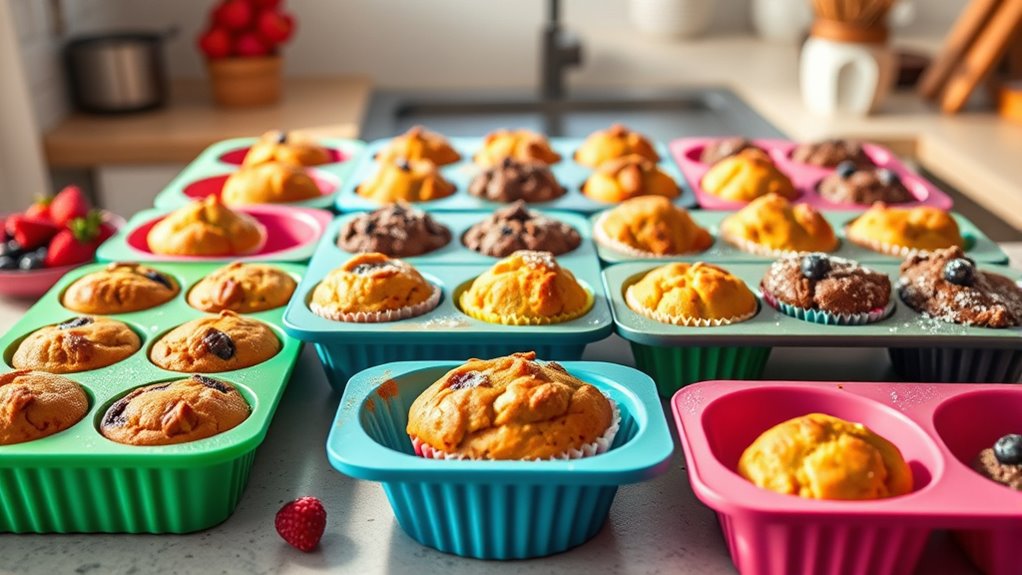 top silicone muffin pans