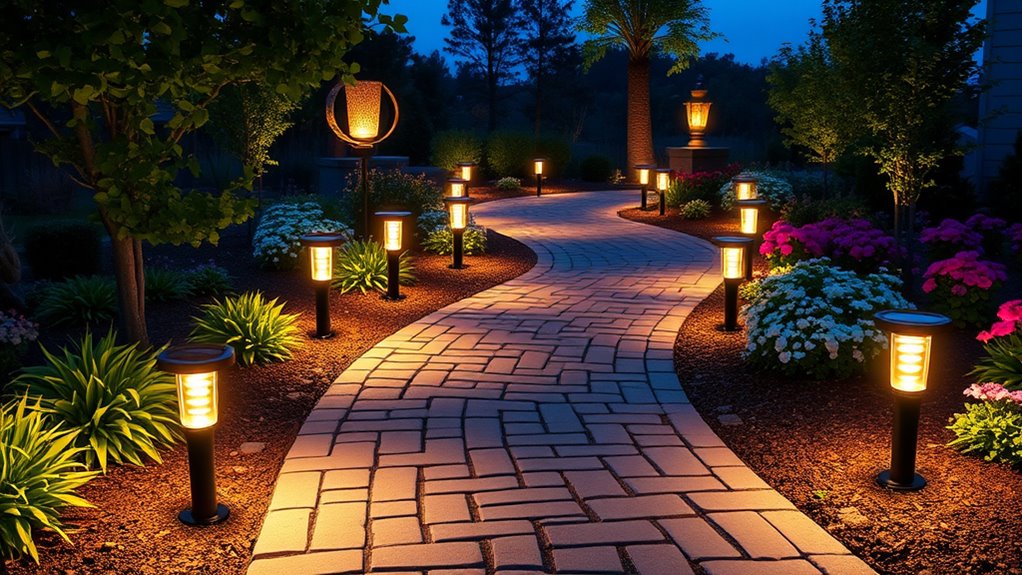 top solar garden path lights