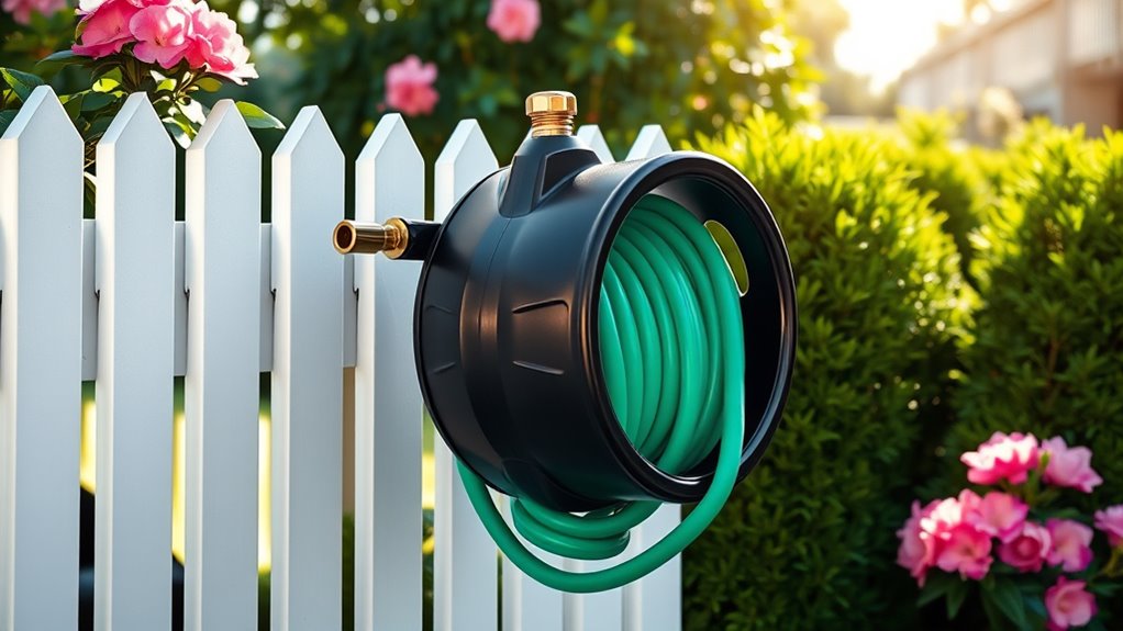 top wall mount hose reels