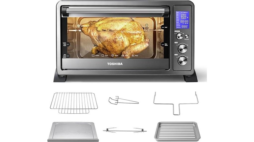 toshiba ac25cew bs toaster oven