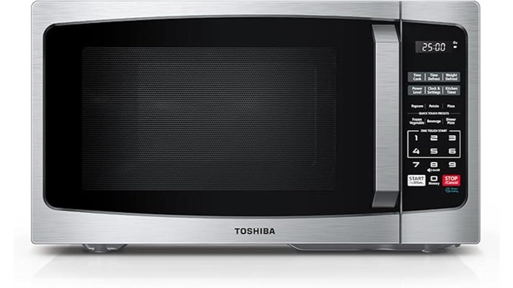 toshiba microwave with safety