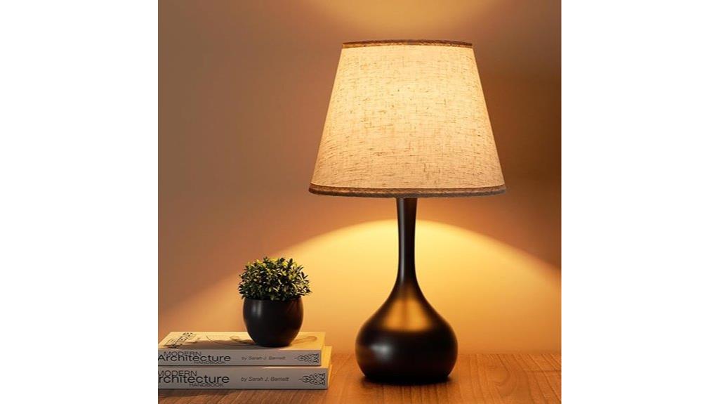 touch controlled fabric shade
