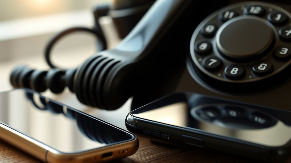 transition from rotary to smartphone