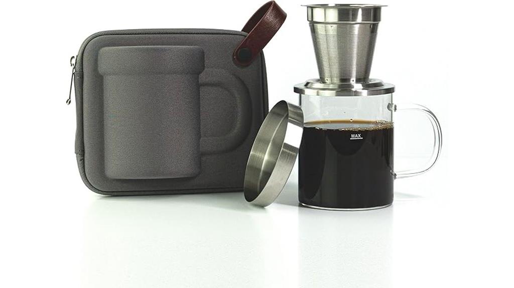 travel coffee maker set