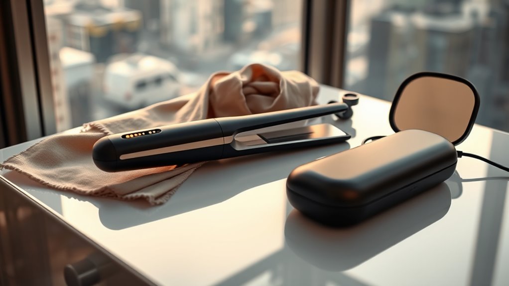 travel friendly cordless straighteners