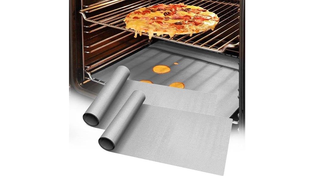 two oven liners pack