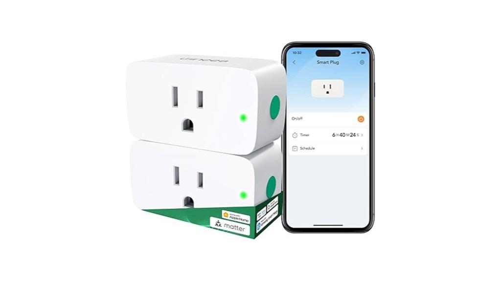 two pack smart plugs