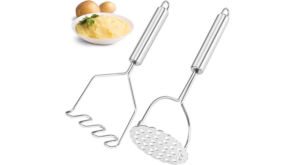 two piece potato masher