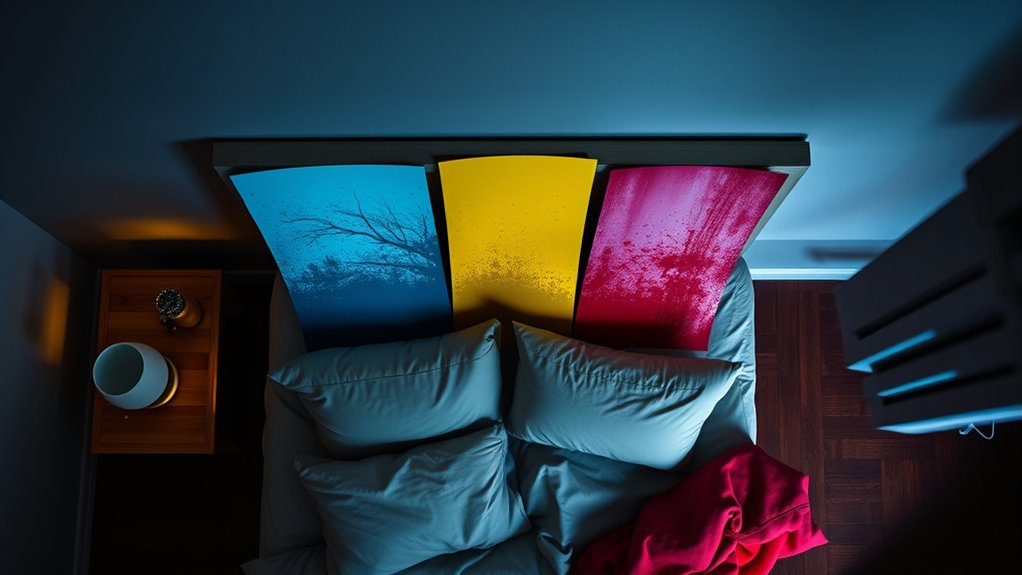 unfavorable bedroom paint colors