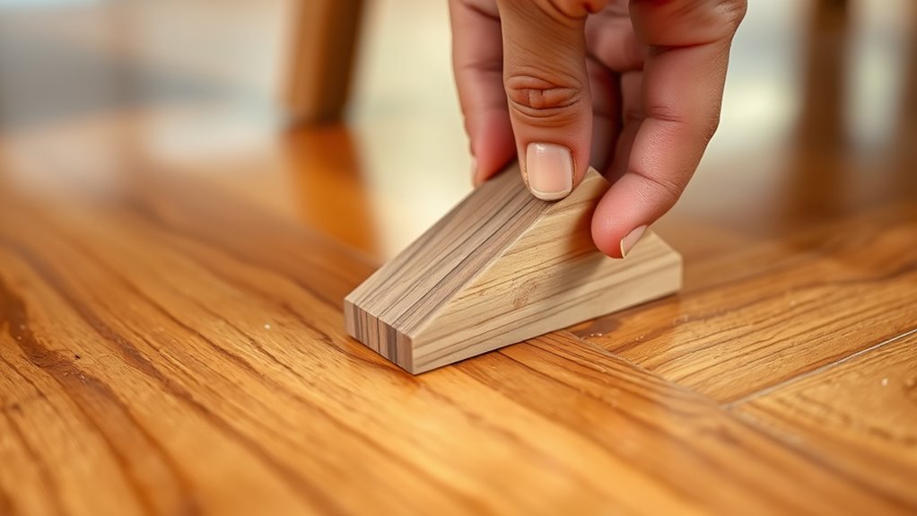 use household item to fix squeaks