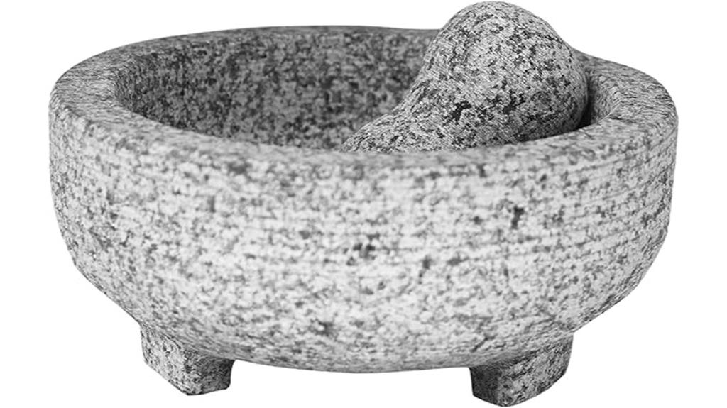 vasconia gray granite mortar