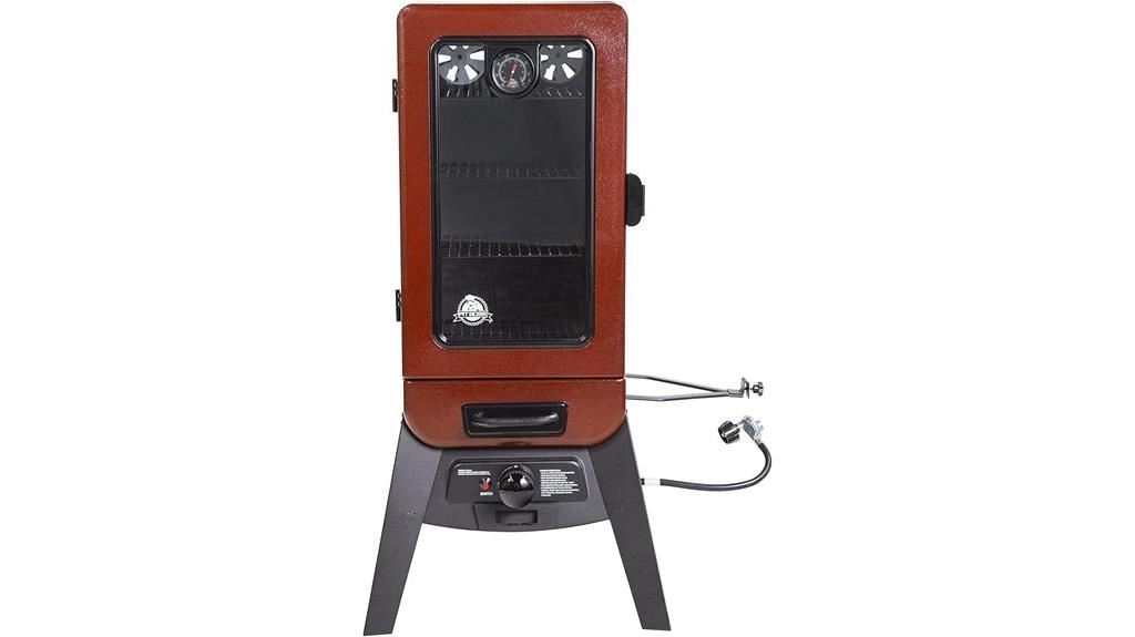 vertical outdoor smoker